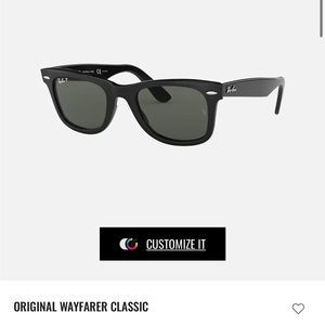 Rayban ORIGINAL WAYFARER CLASSIC MODEL CODE RB2140 901/58 54-18